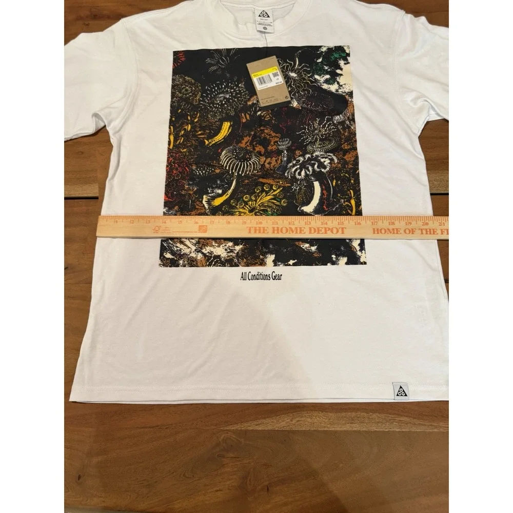 Nike ACG Dri-FIT Tidal Pool All Conditions Gear Graphic Shirt Men's DX9448-100 S